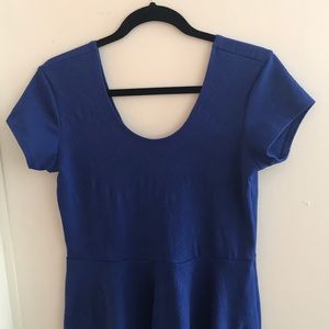 Teen Short Sleeve Fit & Flare Dress